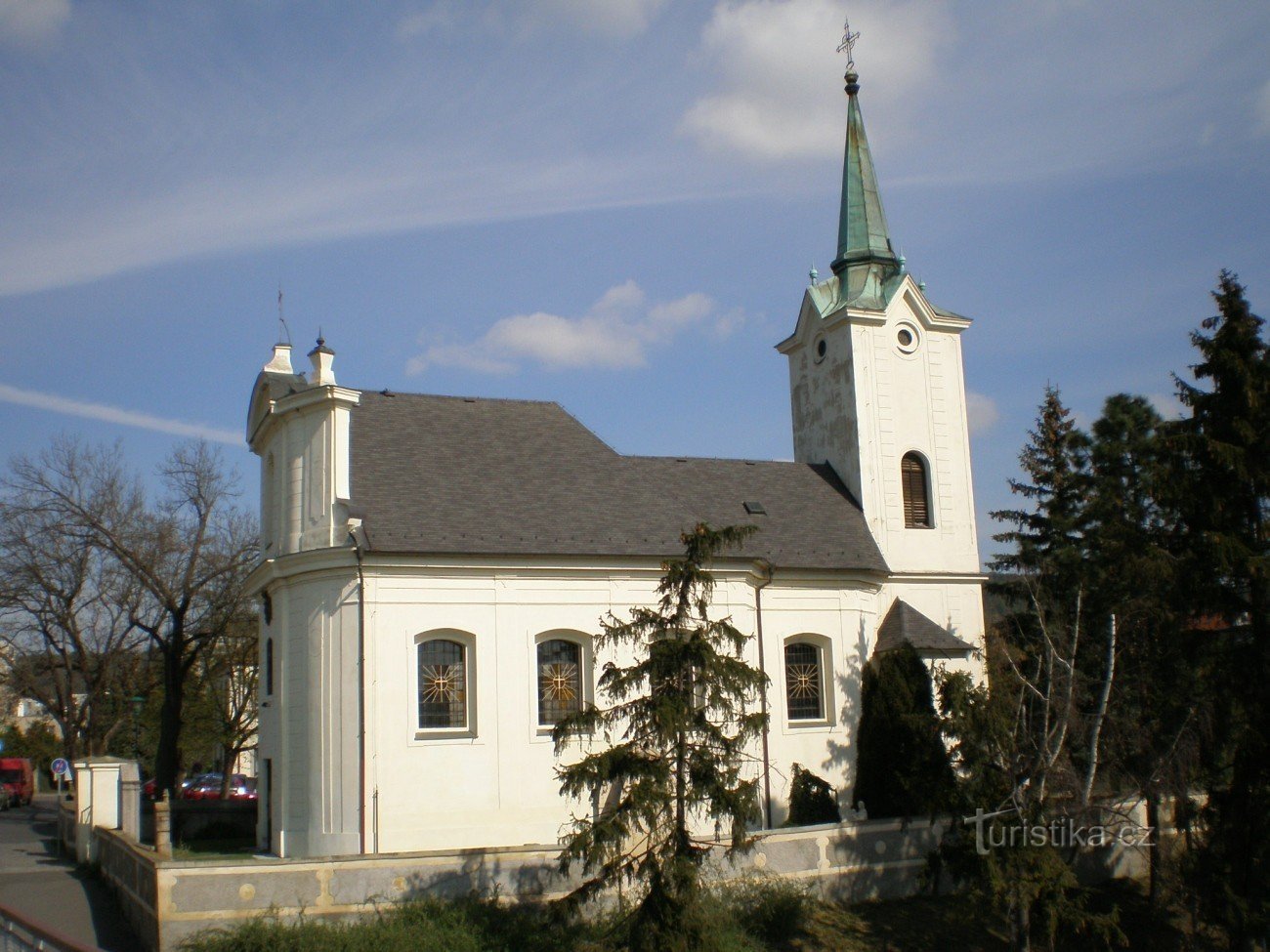 Radotín - igreja de St. Pedro e Paulo