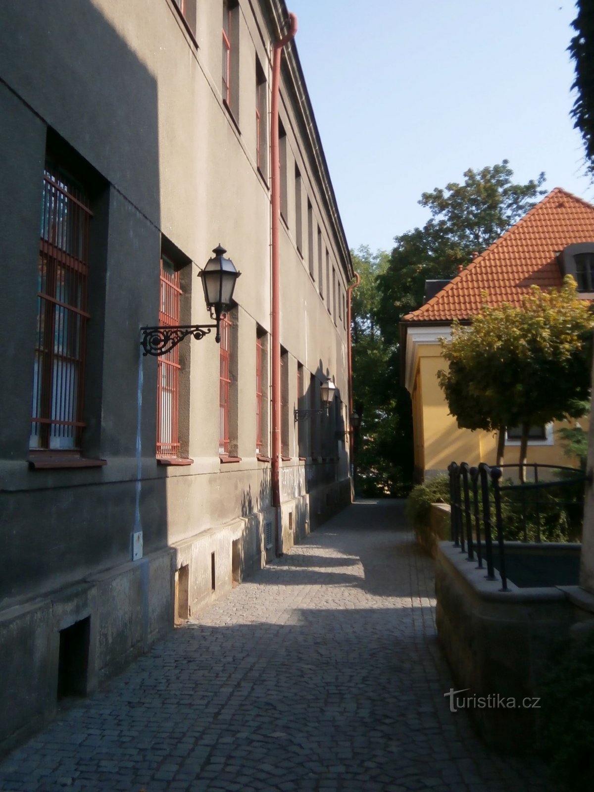 Radoušova-straat (Hradec Králové, 19.7.2014 juli XNUMX)