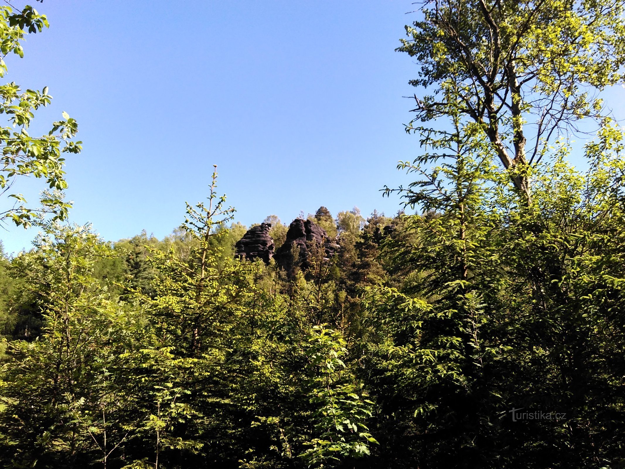 Paradiesische Felsen