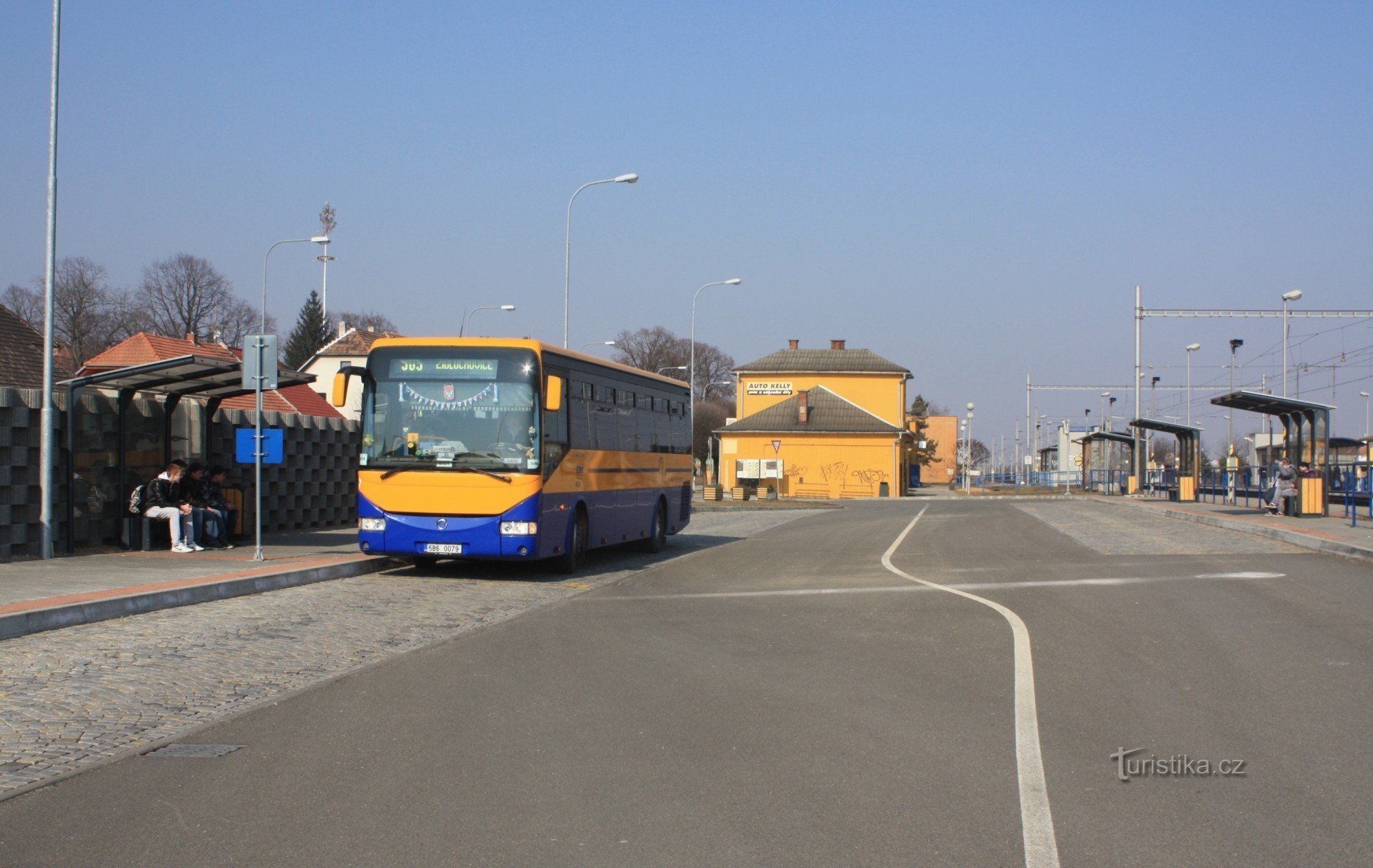 Rajhrad - estação de ônibus