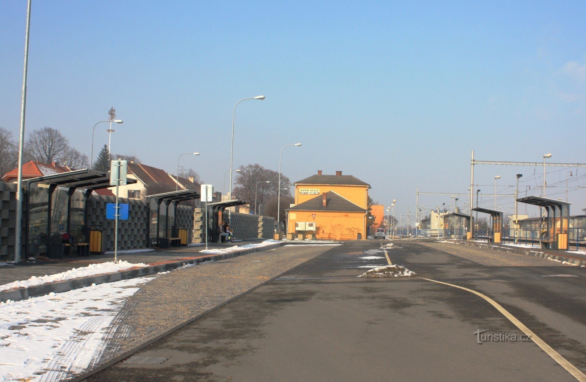 Rajhrad - stație de autobuz