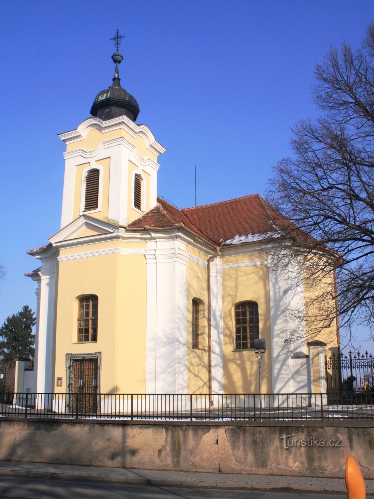 Rajhrad - Church of the Ascension of St. Crisis