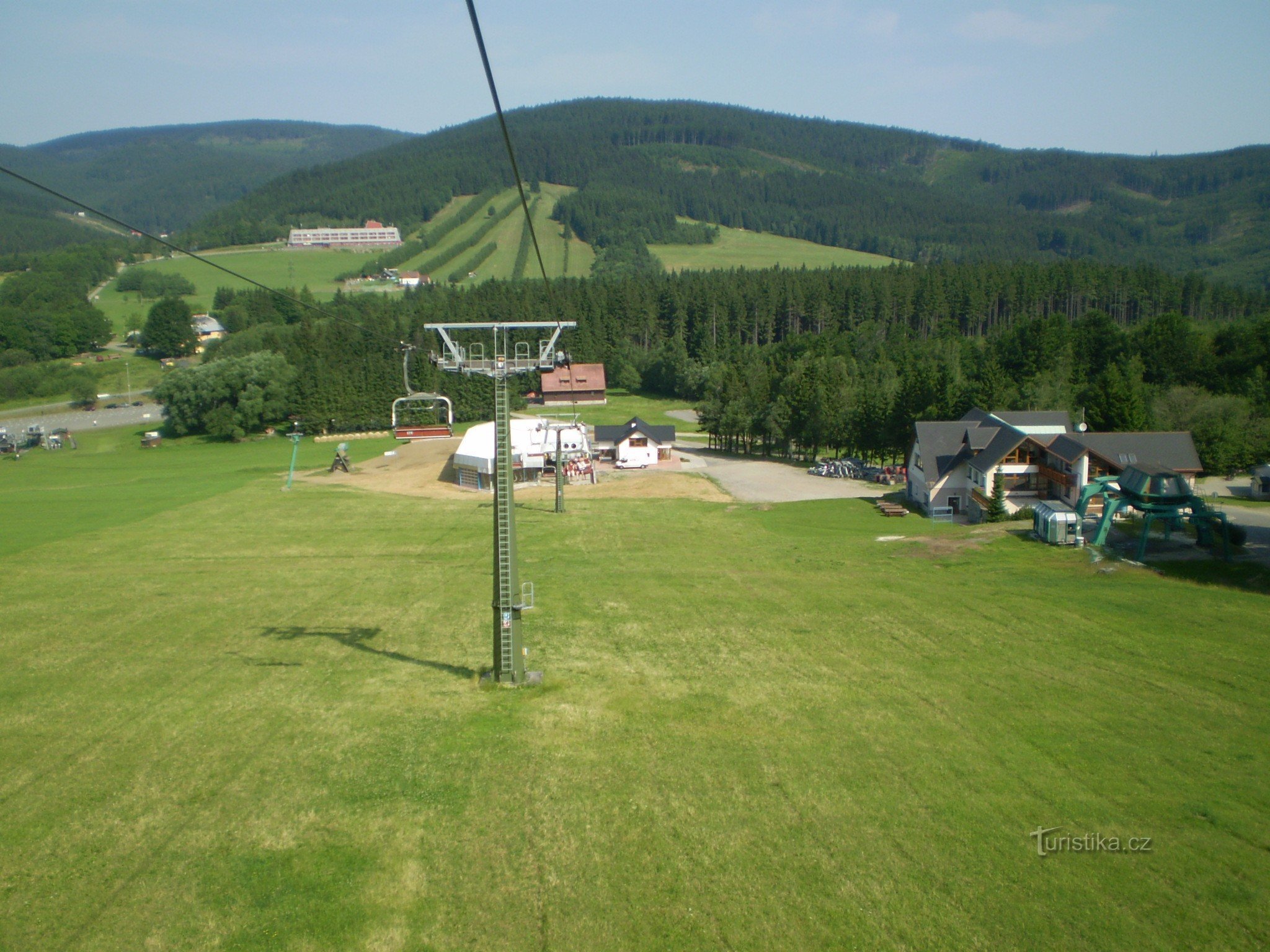 Ramzová von der Seilbahn 1