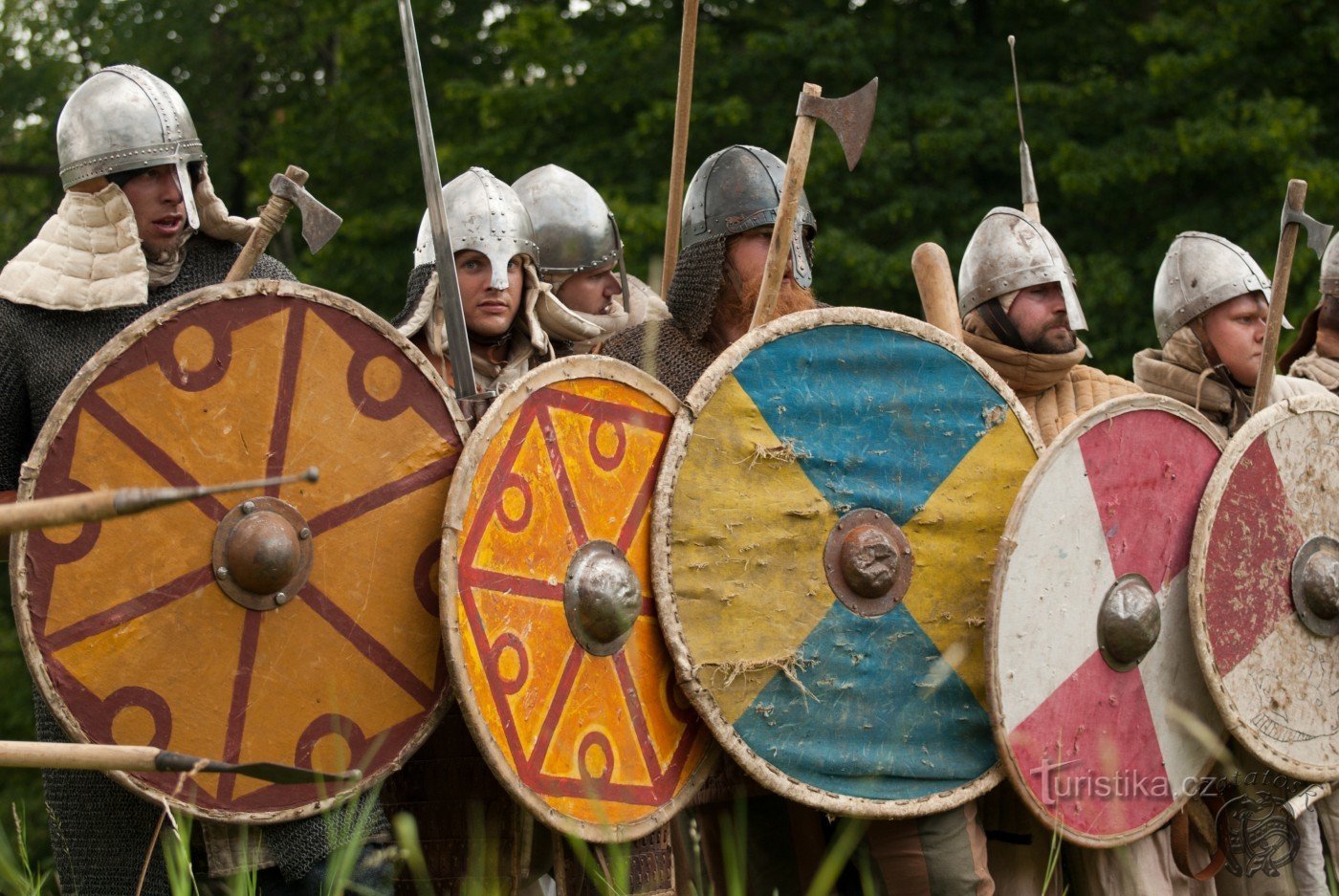 Début de la bataille médiévale de Rogar - Bataille de Hedeby