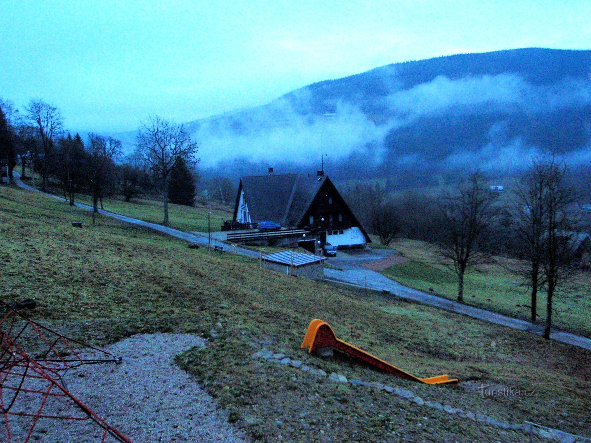 Morning on Labská