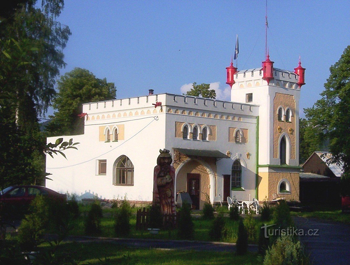 Rapotín - imitation d'un château médiéval - Photo : Ulrych Mir.