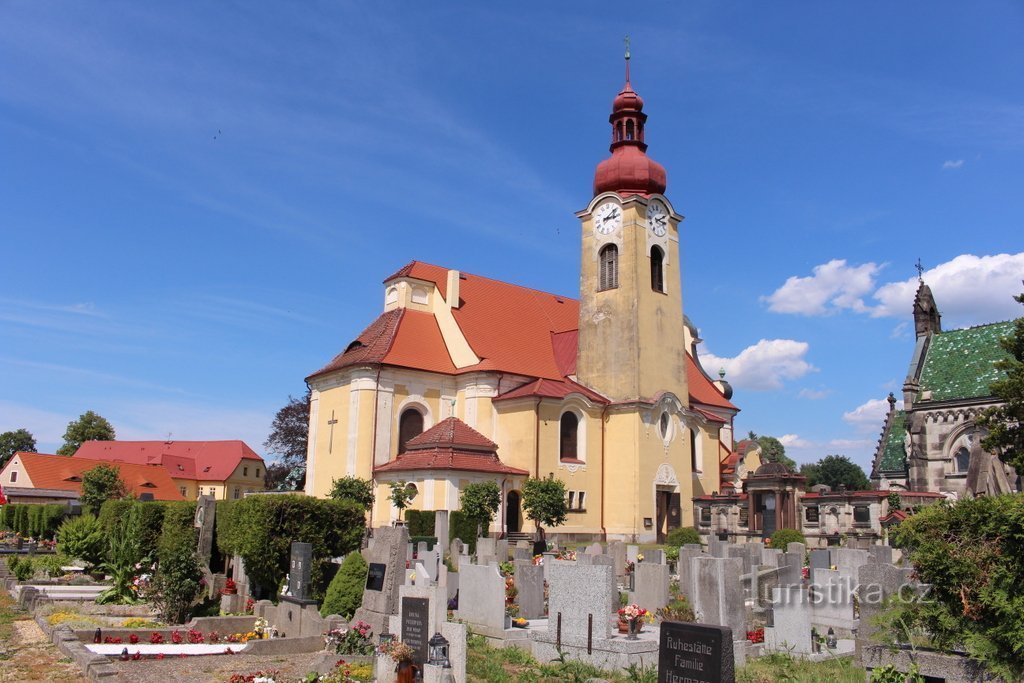 Raspenava, kostel Nanebevzetí Panny Marie