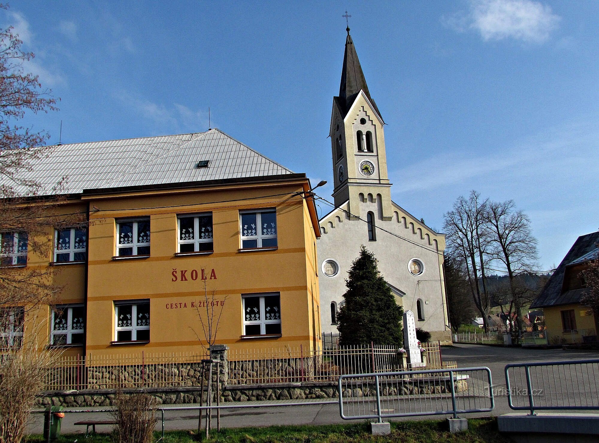 Ratiboř - evangelický kostel