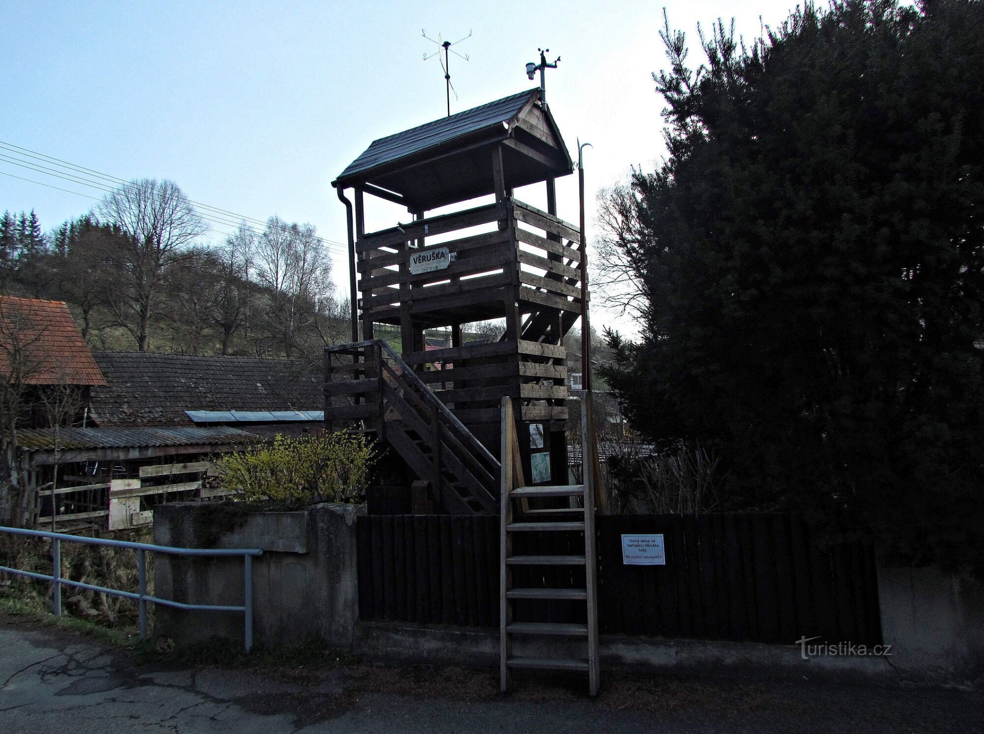 Ratiboř - Aussichtshaus Věruška