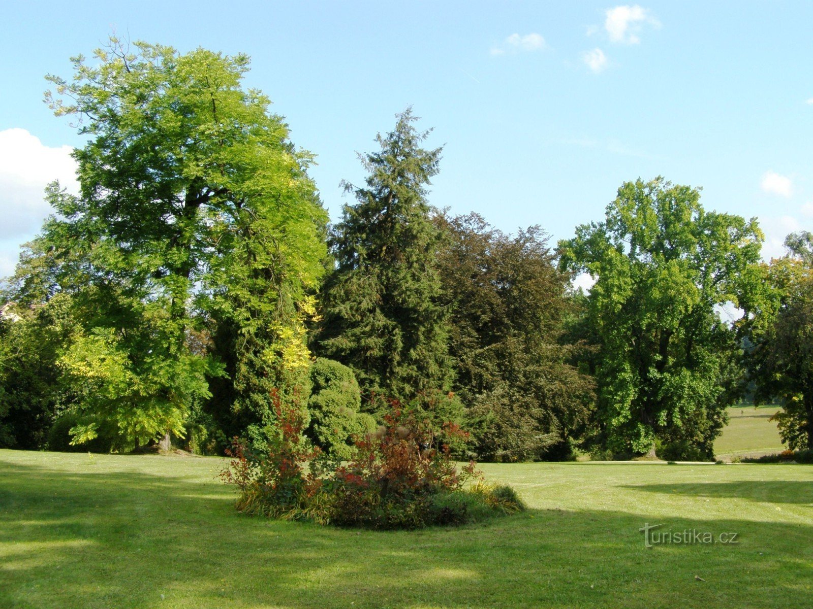Ratibořice - parque del castillo