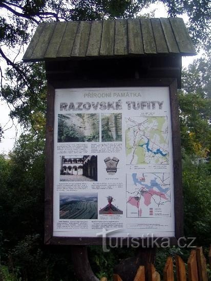 Rázovské tuffites: wonderen langs de weg