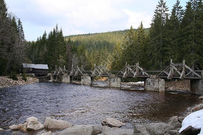 Rechle, hradlový most