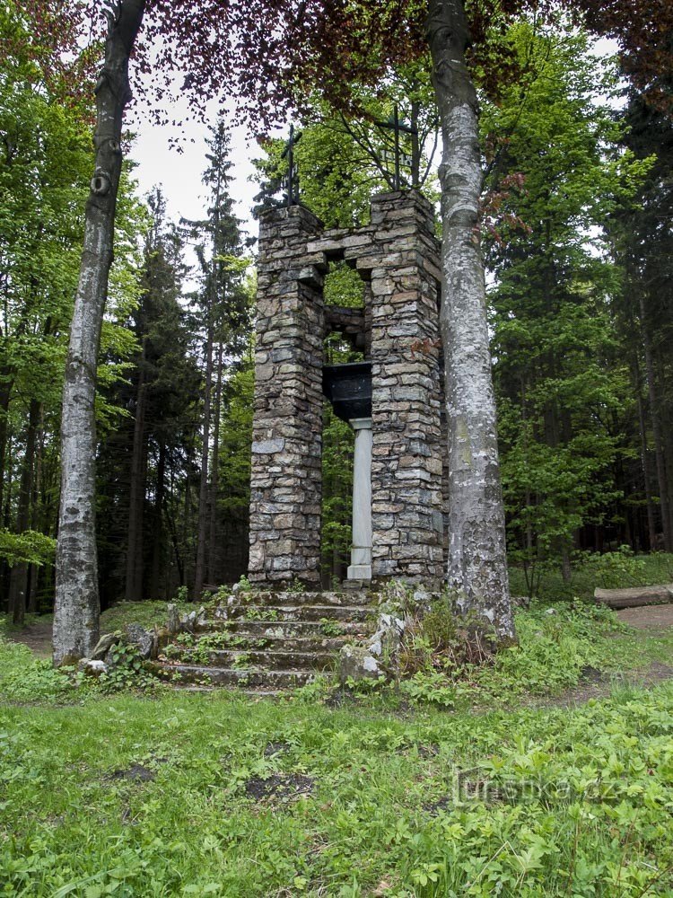 Rejvíz - Monument fra Første Verdenskrig