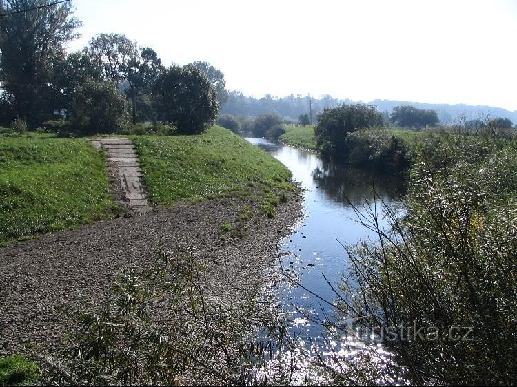 Lubina-Fluss in Košatka