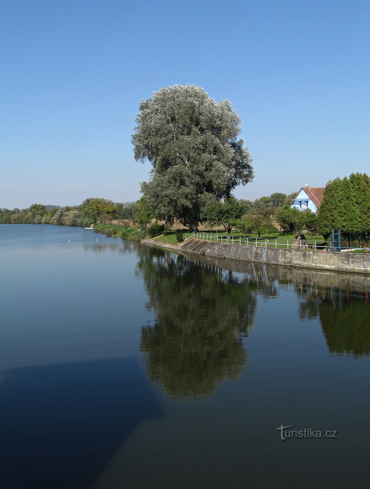 Der Fluss Morava