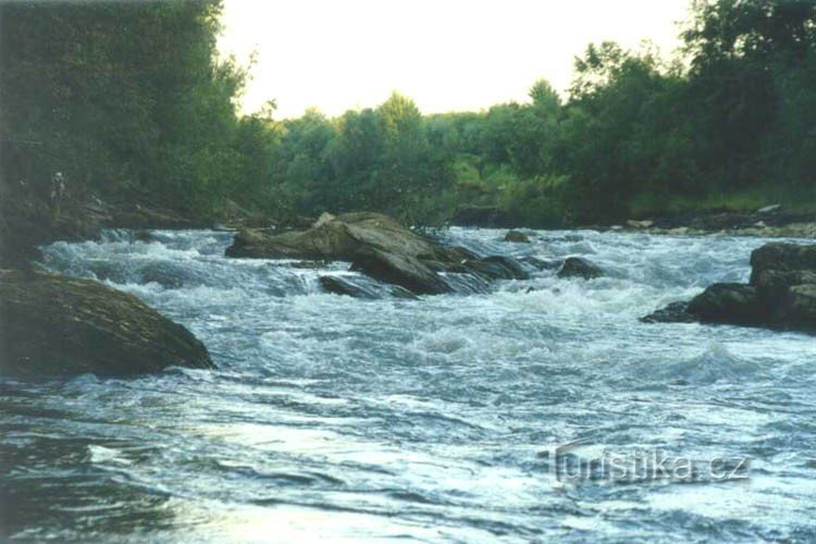 Fluss Moravka