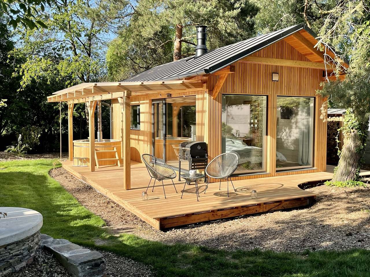 Chalet de détente à Polabí