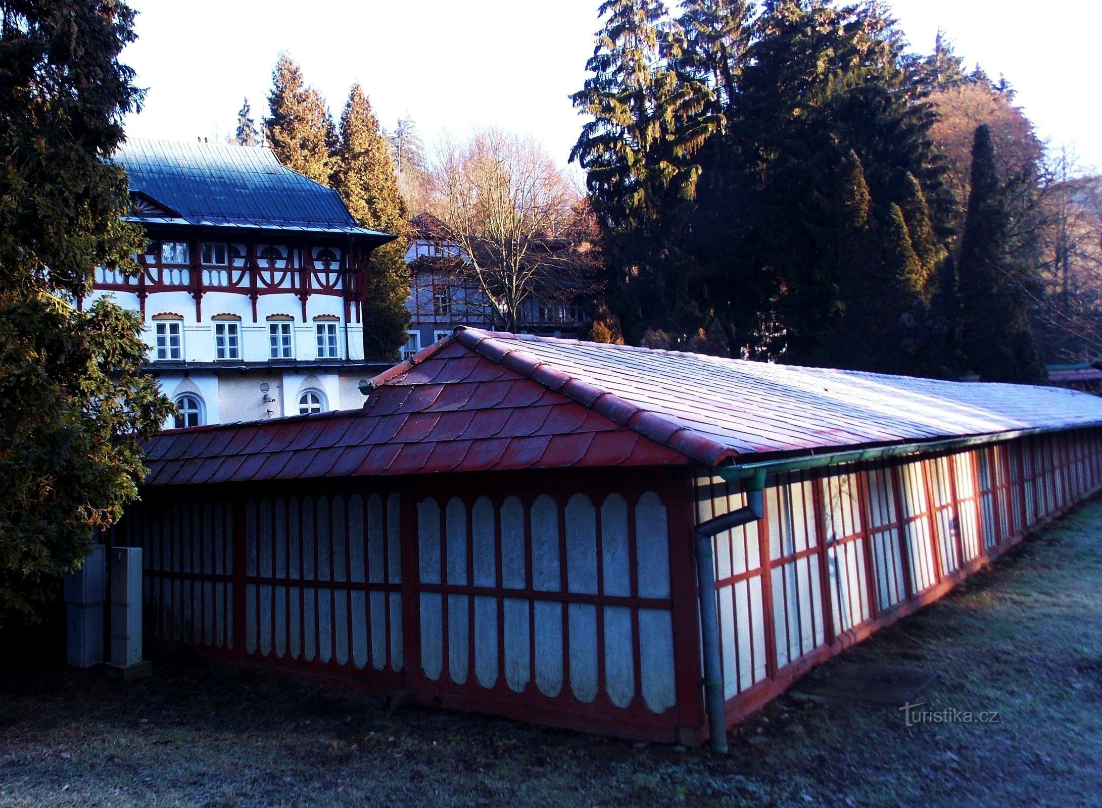 Ontspanningsplaats - Zonnebad in Luhačovice