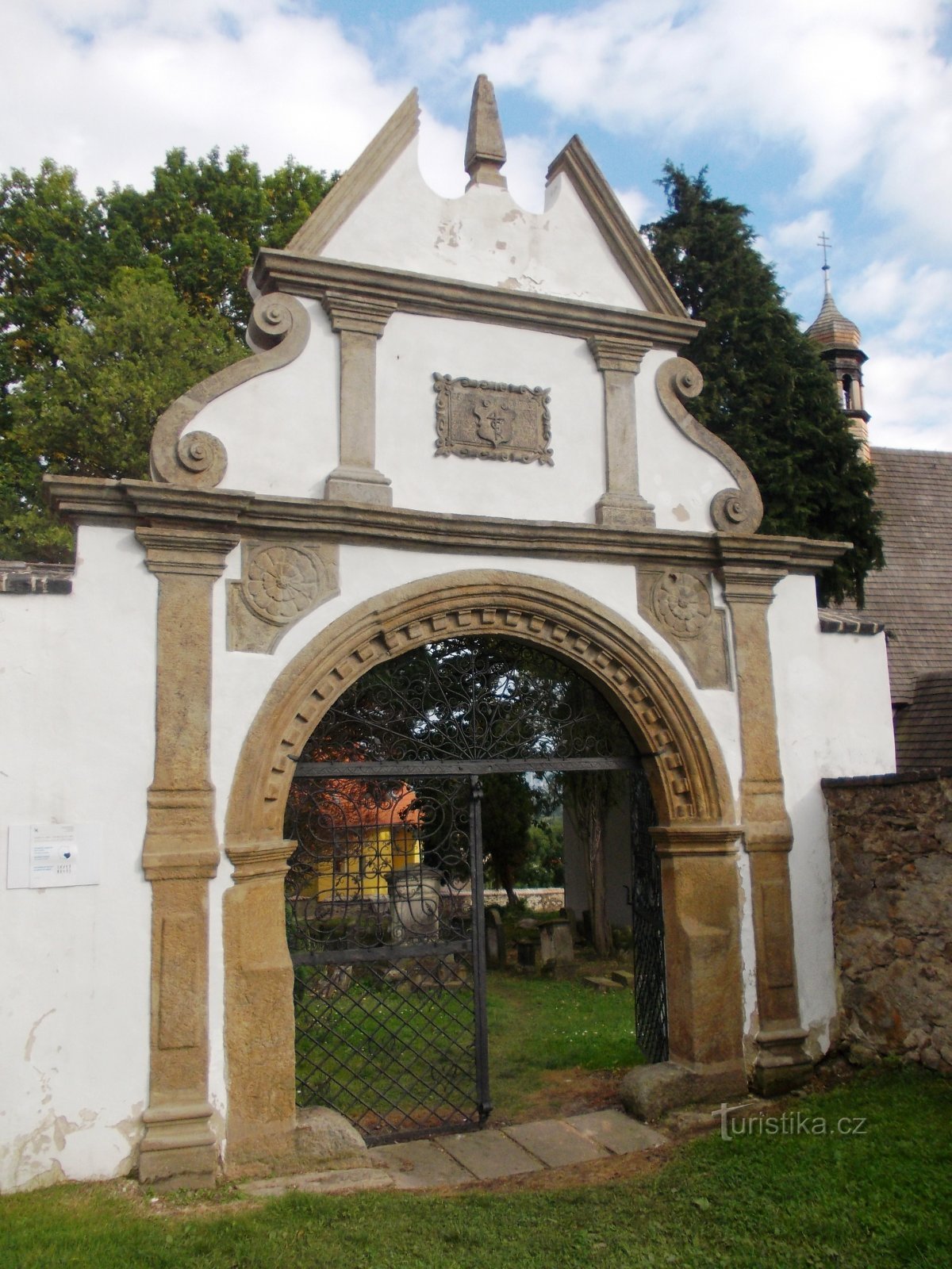 Renaissance gate from 1615