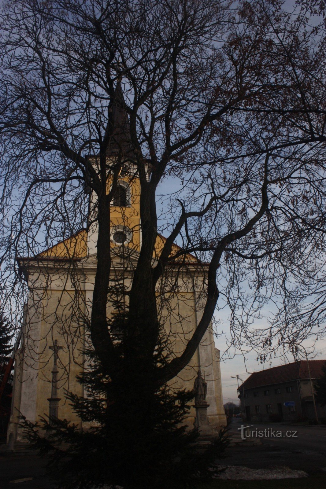 Renaissance tombstones of Podštatský from Prusínovice in the church of St. Michal in Vrchoslavice