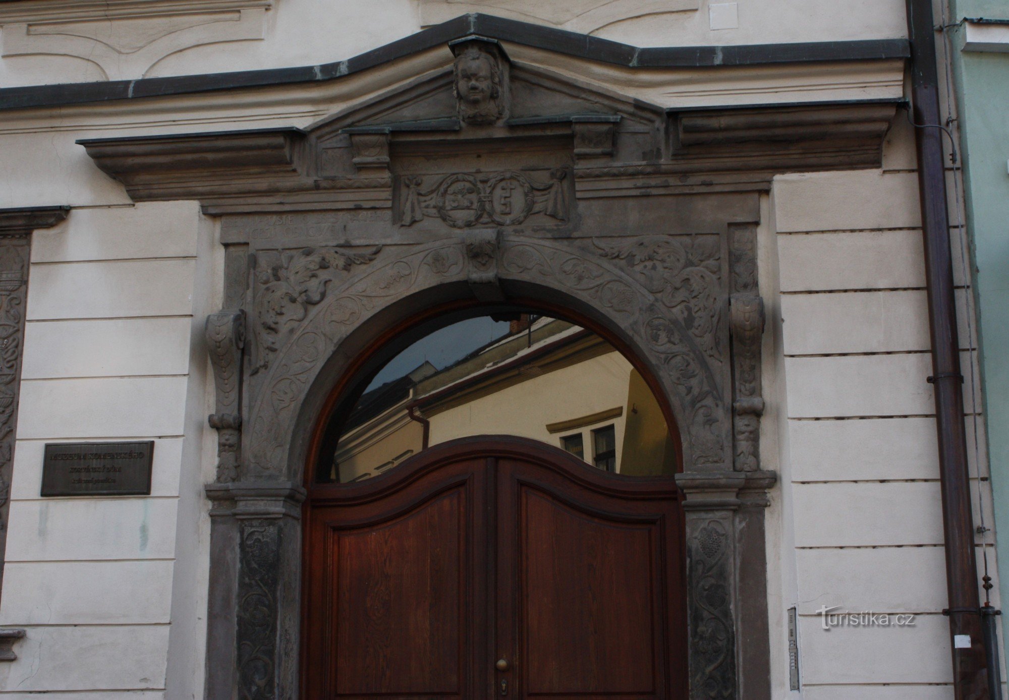 Renesanční portál Korvinského domu v Přerově