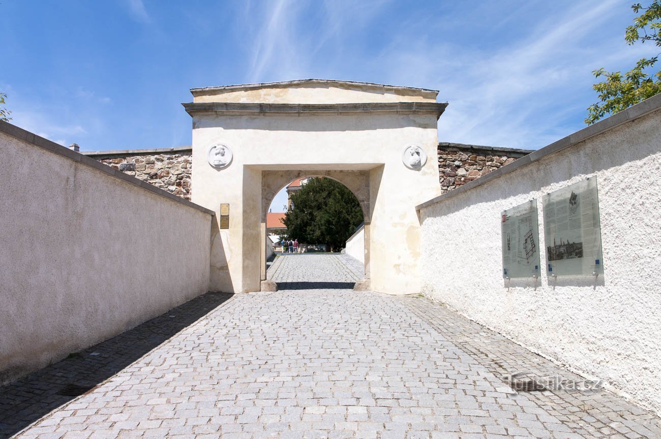 Renaissance castle gate