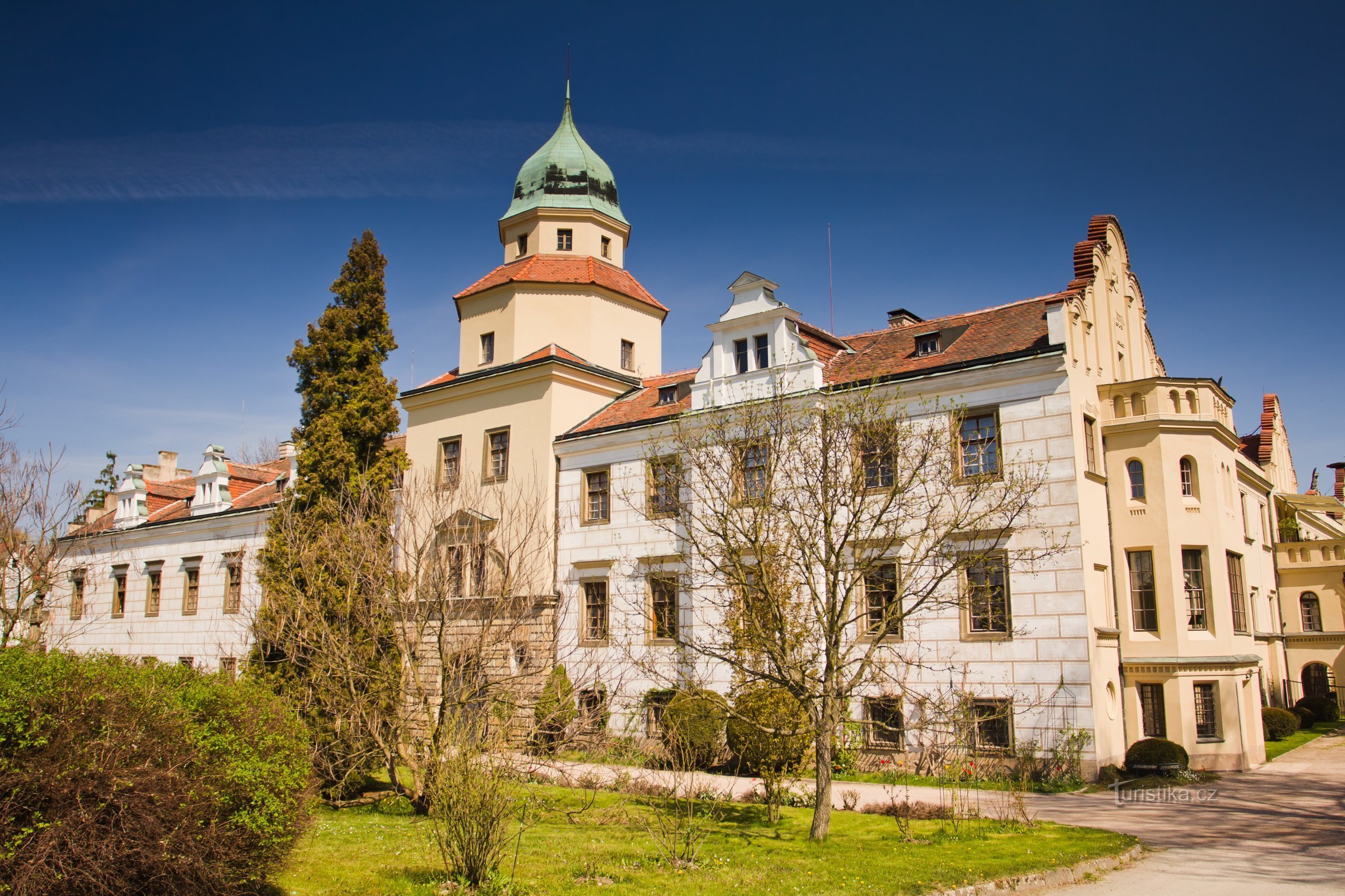 Castillo renacentista Častolovice.