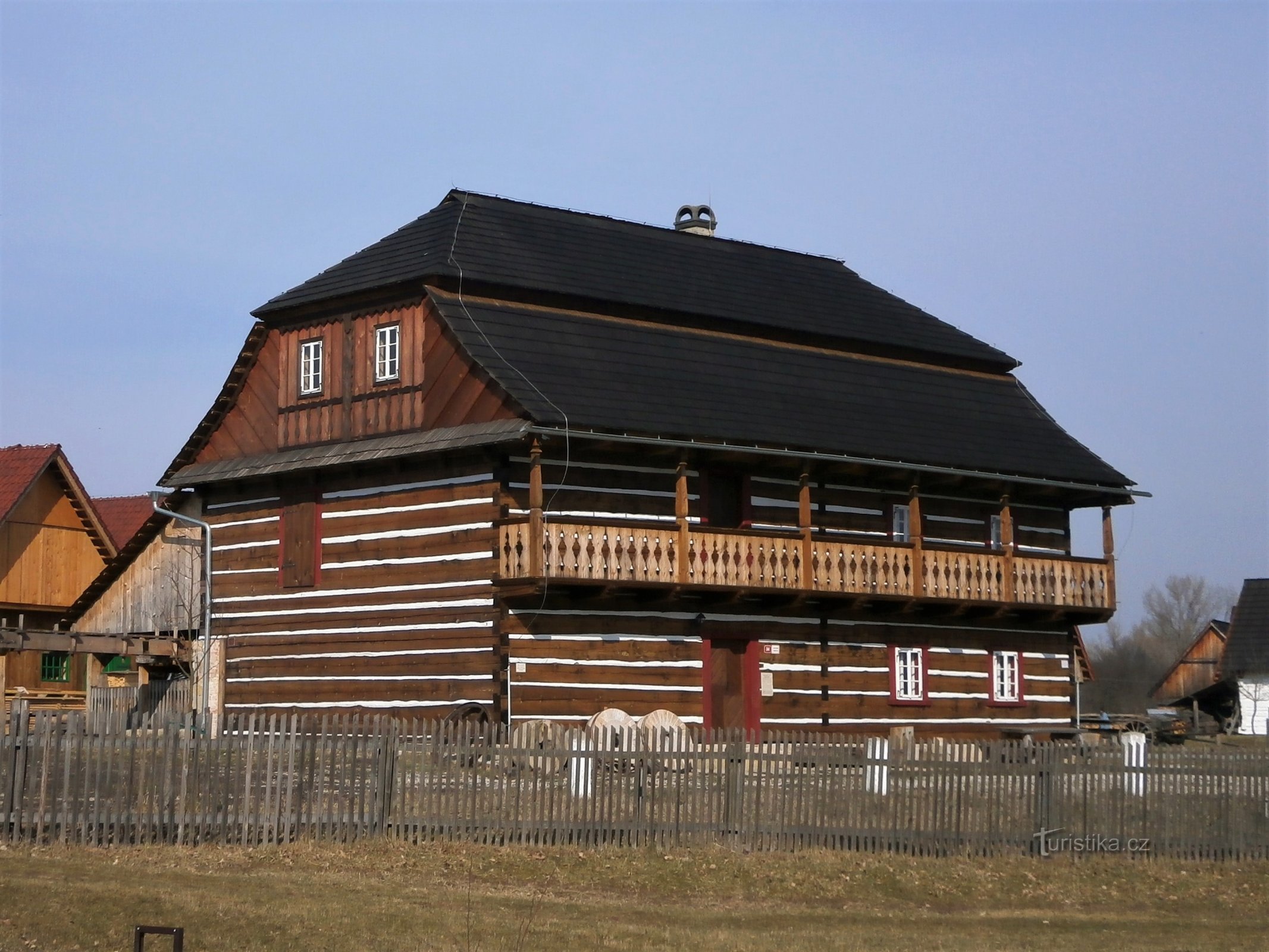 Replica morii Béleč din muzeul în aer liber Krňovick (13.3.2017 mai XNUMX)