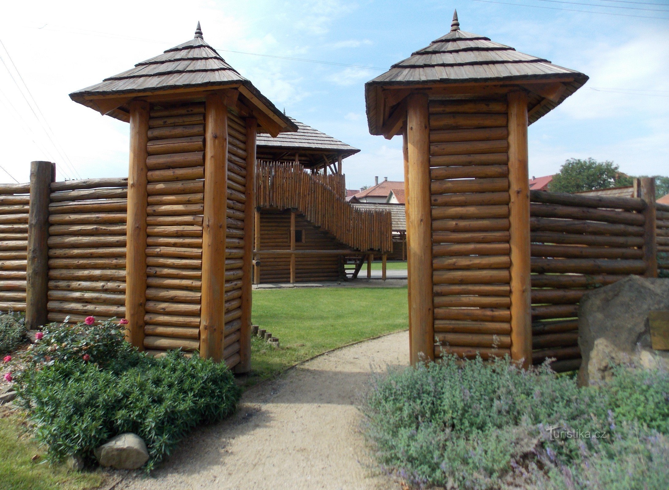 Replica van het heuvelfort - Vysoké Pole