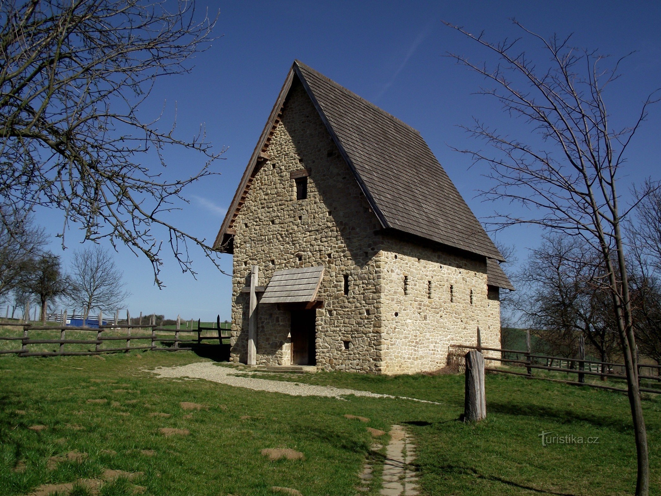 replika kostela sv. Jana