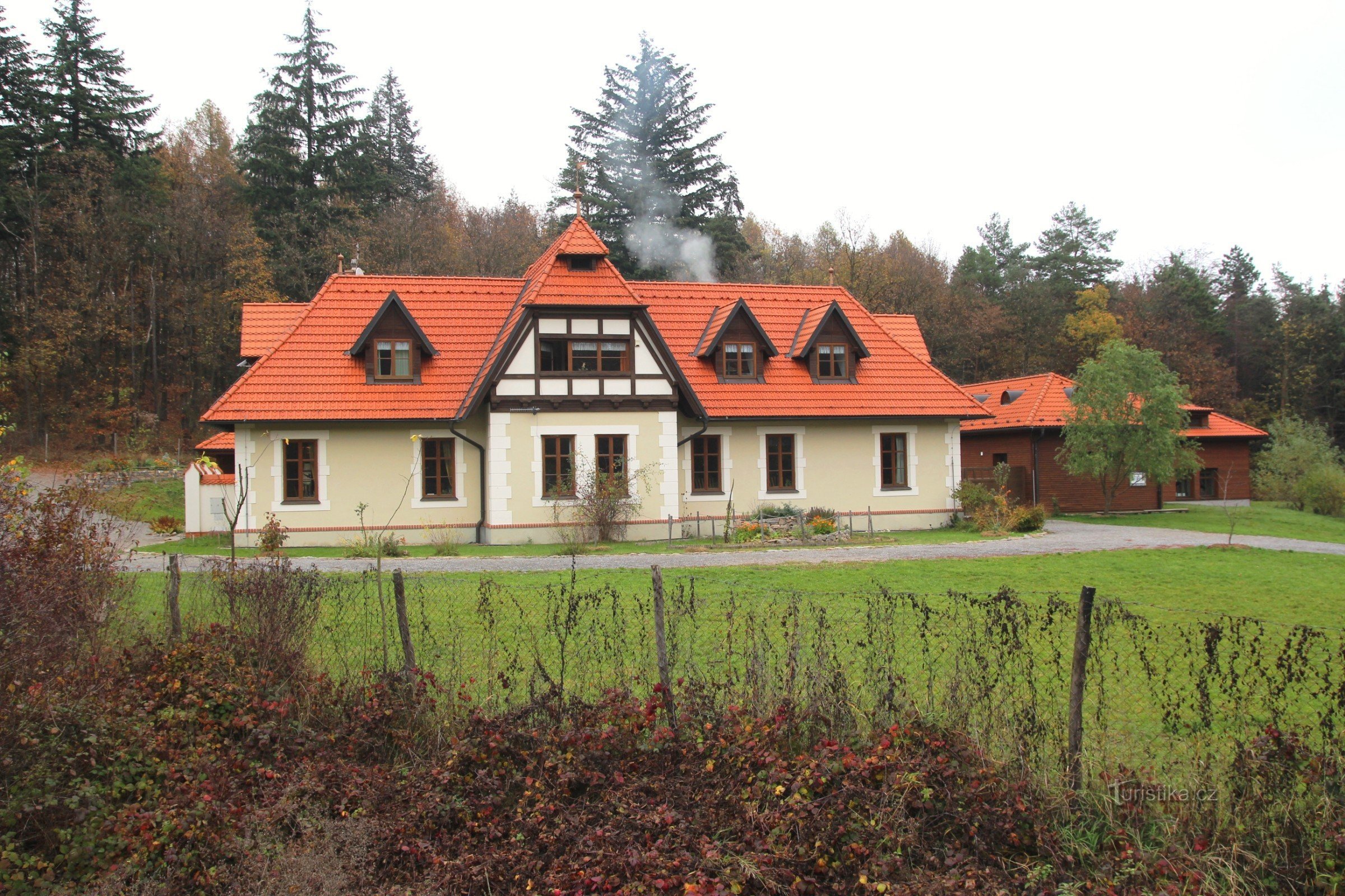 Replika myslivny U Jezírka