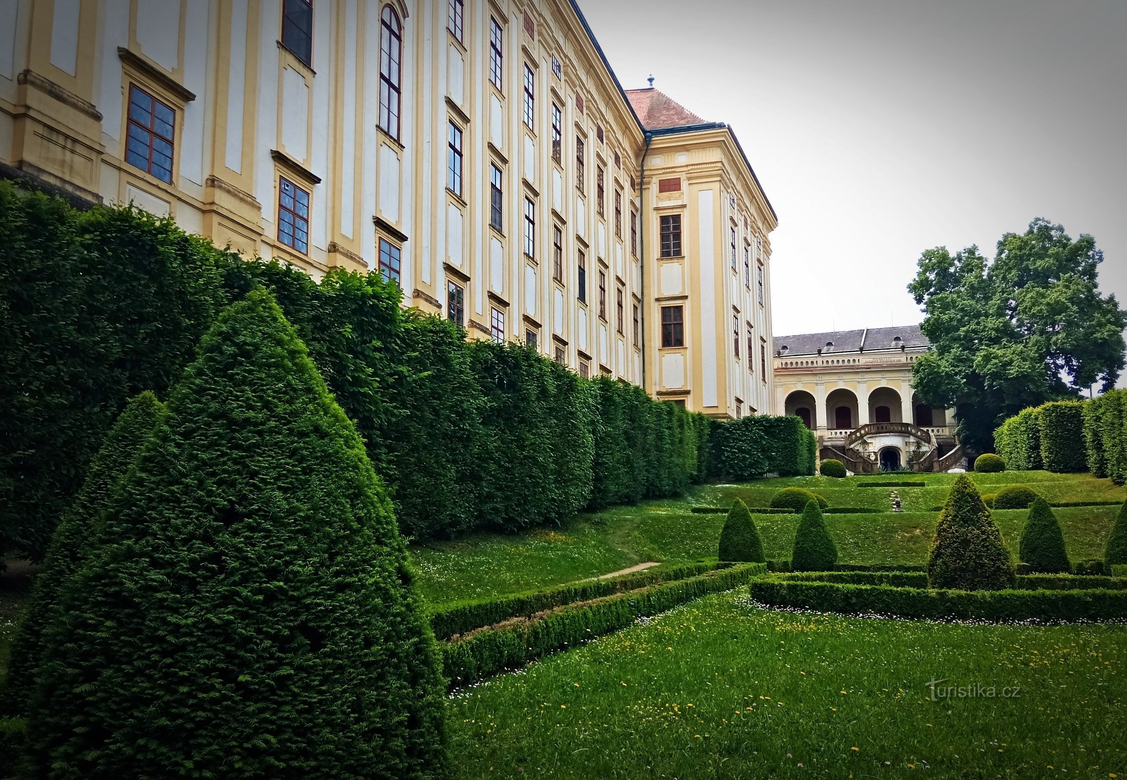 Representationssalar i ärkebiskopens slott Kroměříž