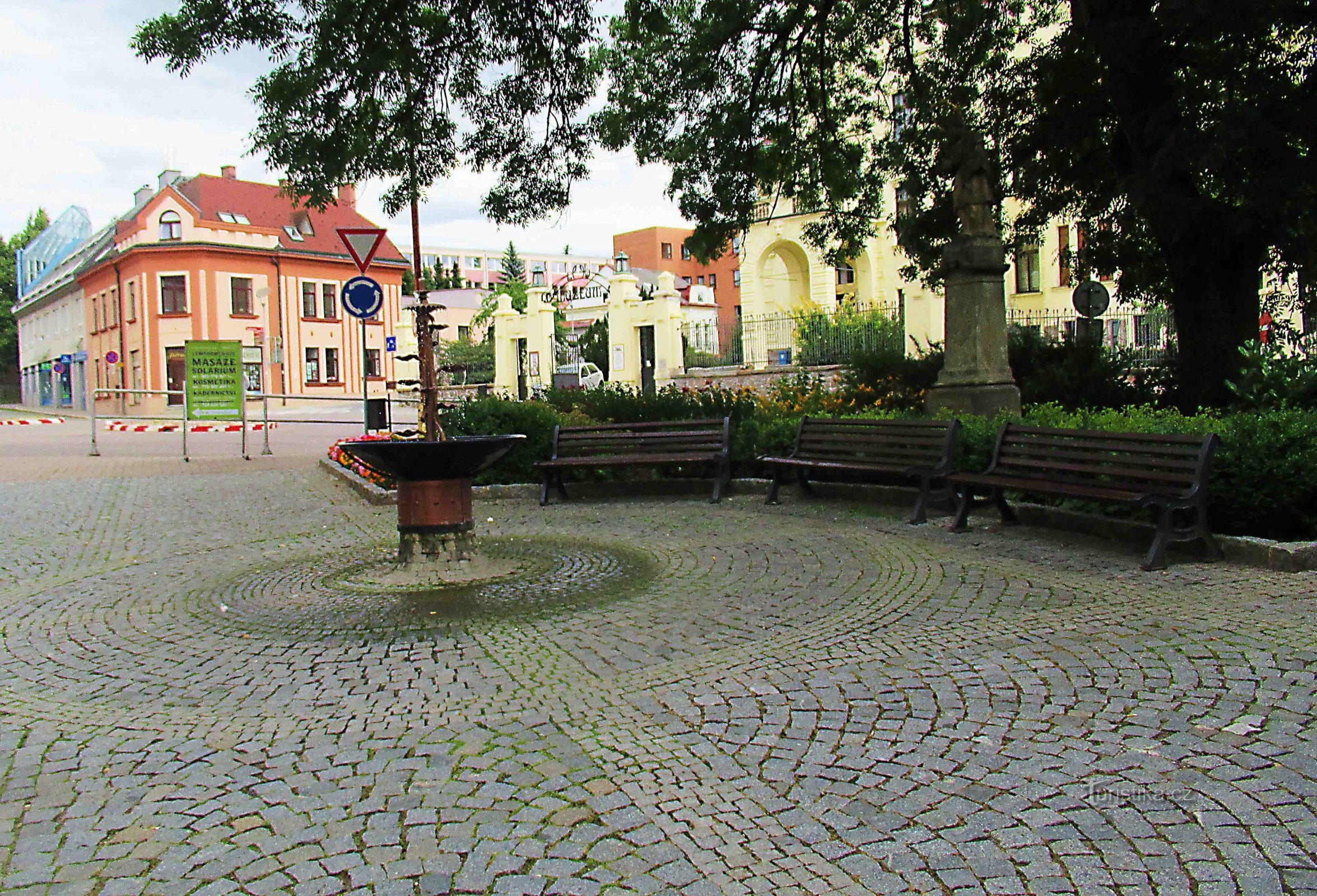 Representationsplats - Hernych villa i Ústí nad Orlicí