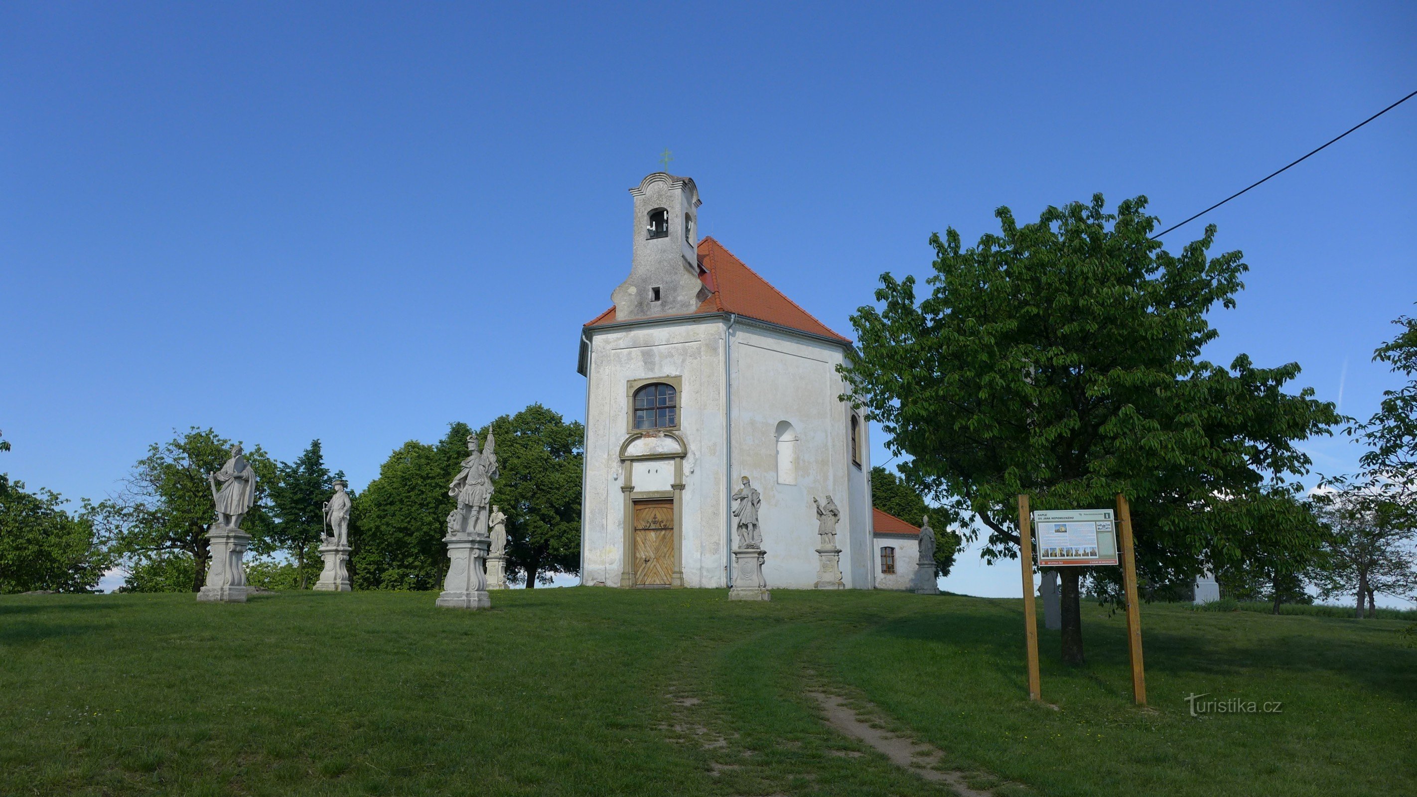 Rešice - kapela sv. Jan Nepomucký