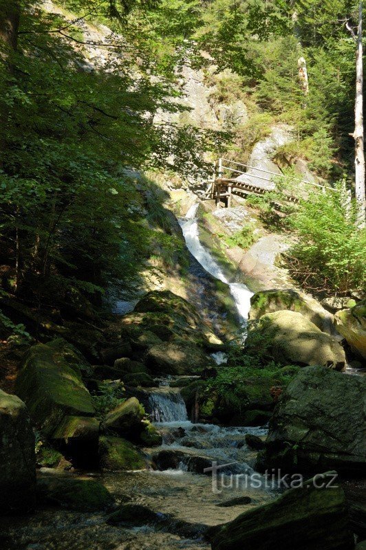 Řešovské 瀑布