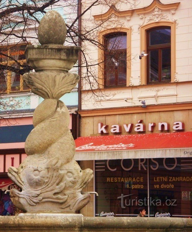 Restaurante y cafetería Corso en Uherské Hradiště