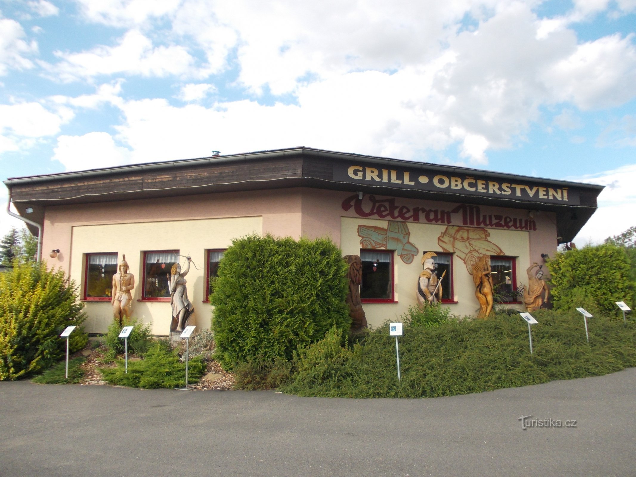 ,,Musée des restaurants et des anciens combattants,, - près de Valašskom Maziříčí