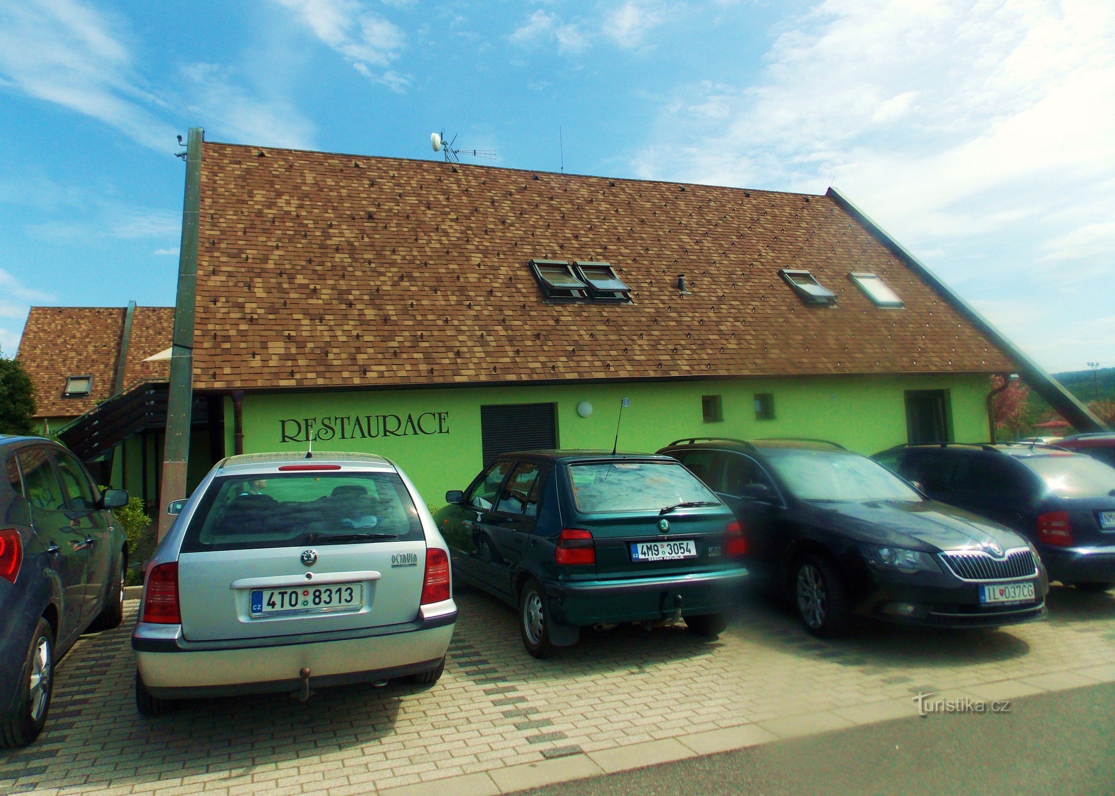 Restaurante - pensión en Lešná u Zlína