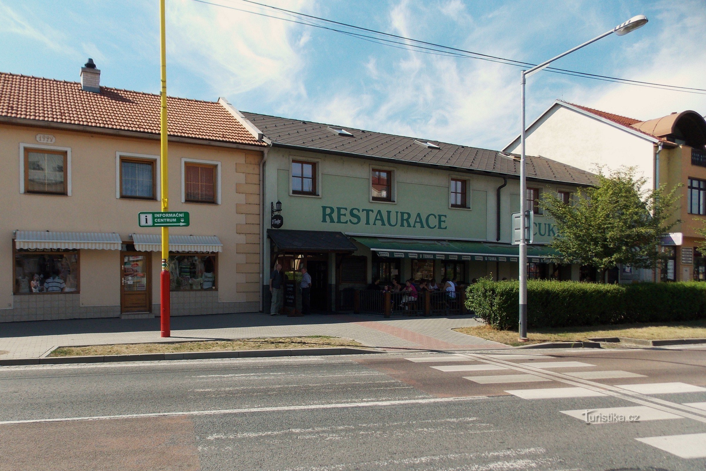 Restauracja z cukiernią U Tonka w Vizovicach