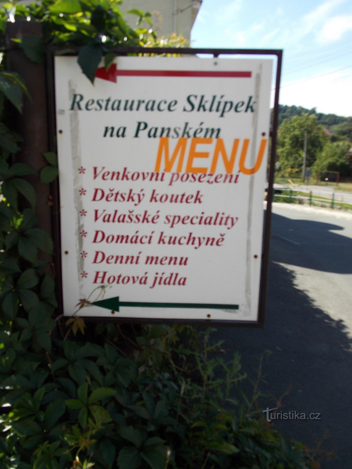 Restaurante Sklípek Na Panské dvor en Vizovice