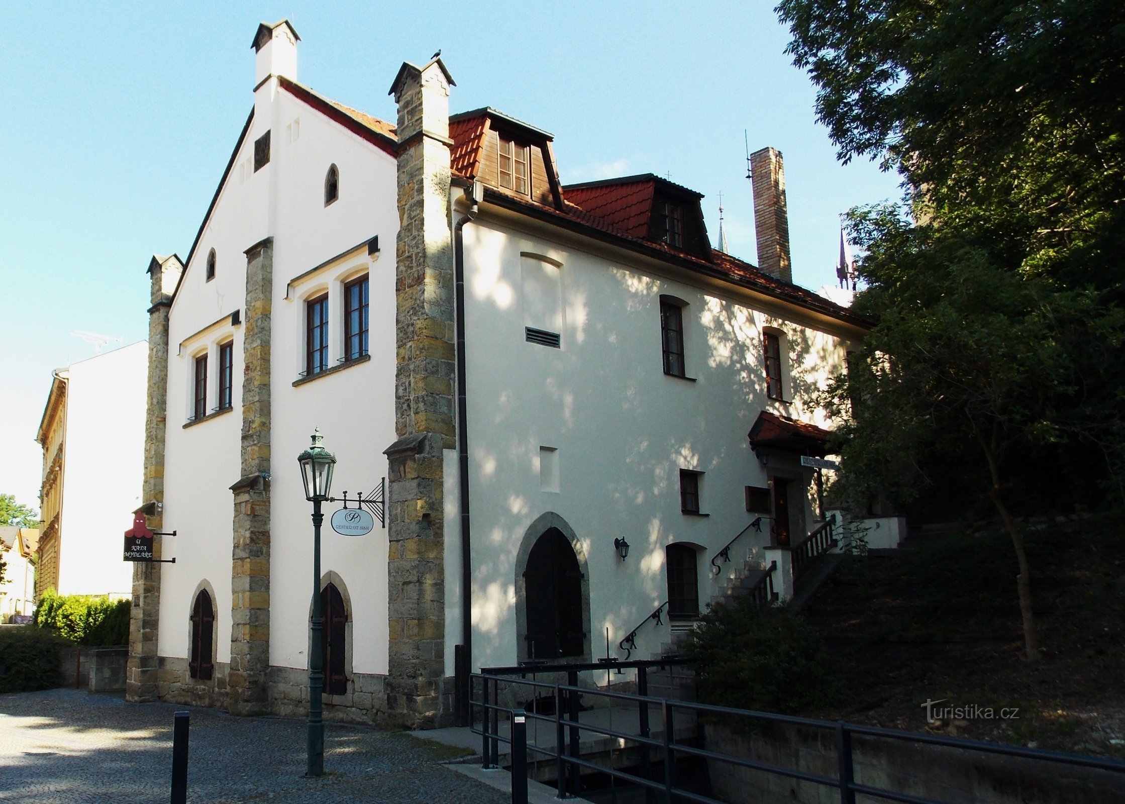 U kata Mydláre restaurant in historic Chrudim