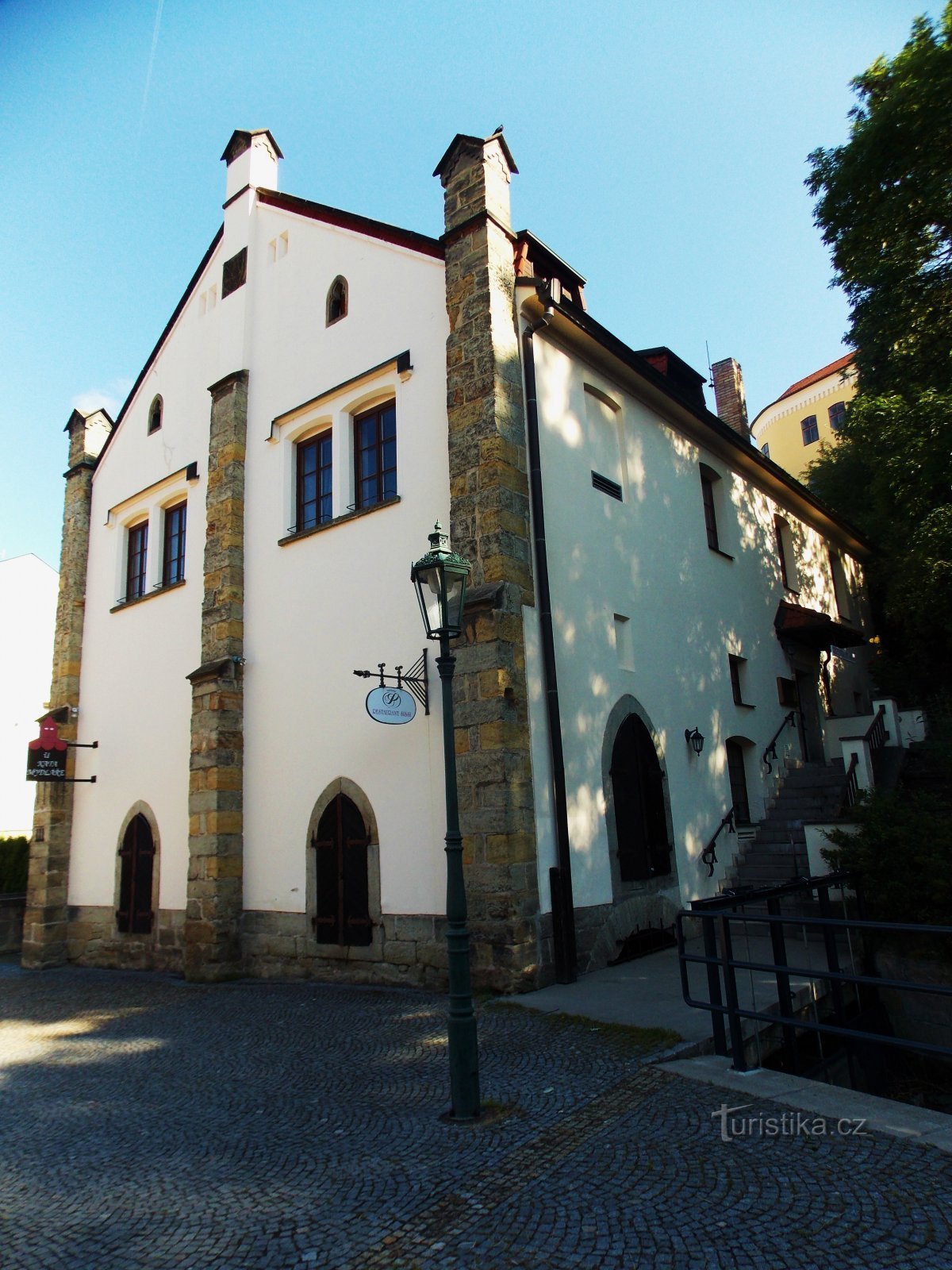 U kata Mydláre restaurant in historic Chrudim