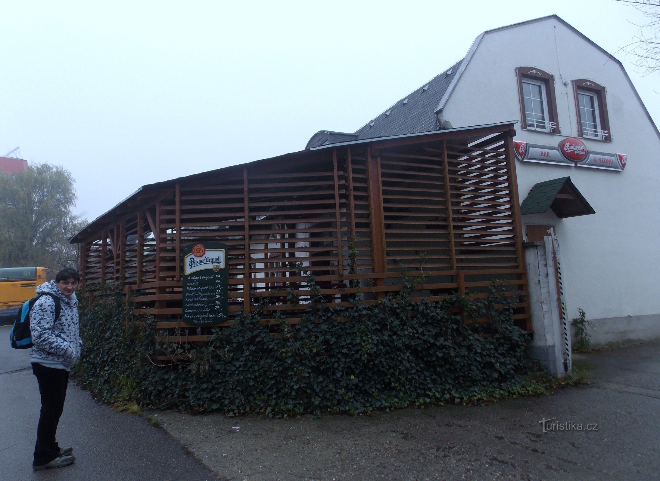 Restaurant U Neonu in Malenovice in the Zlín region