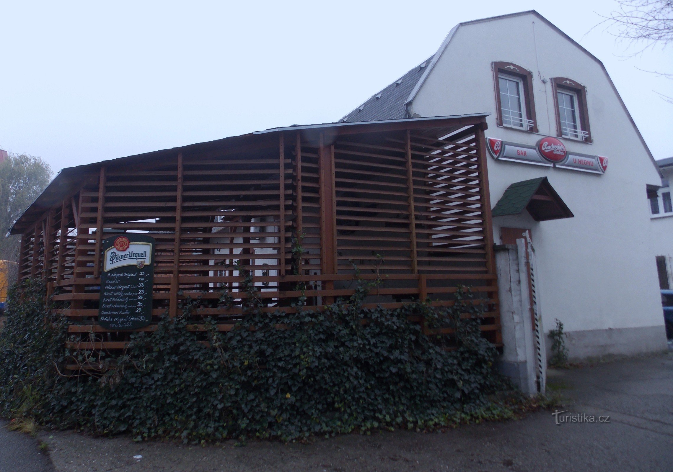 Restoran U Neonu u Malenovicama u regiji Zlín
