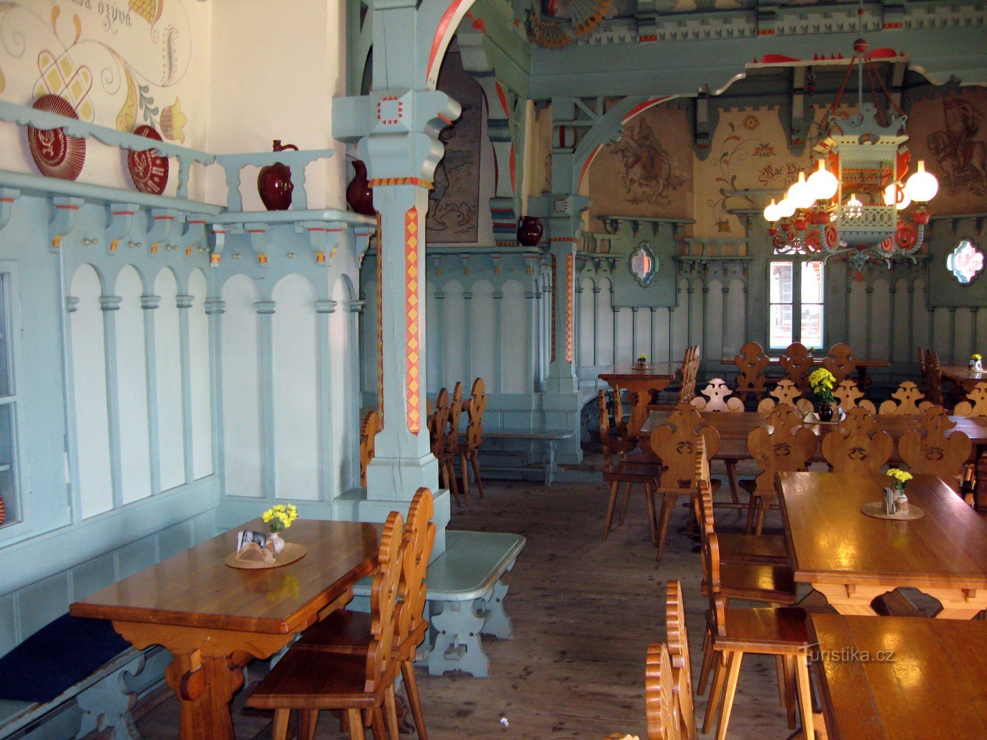 Restaurant à l'intérieur