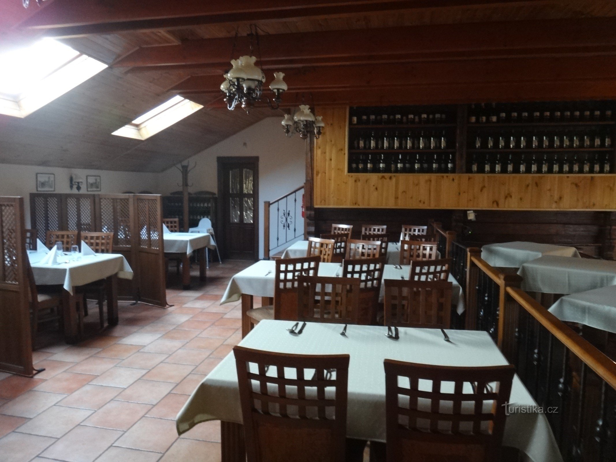 ristorante al piano di sopra