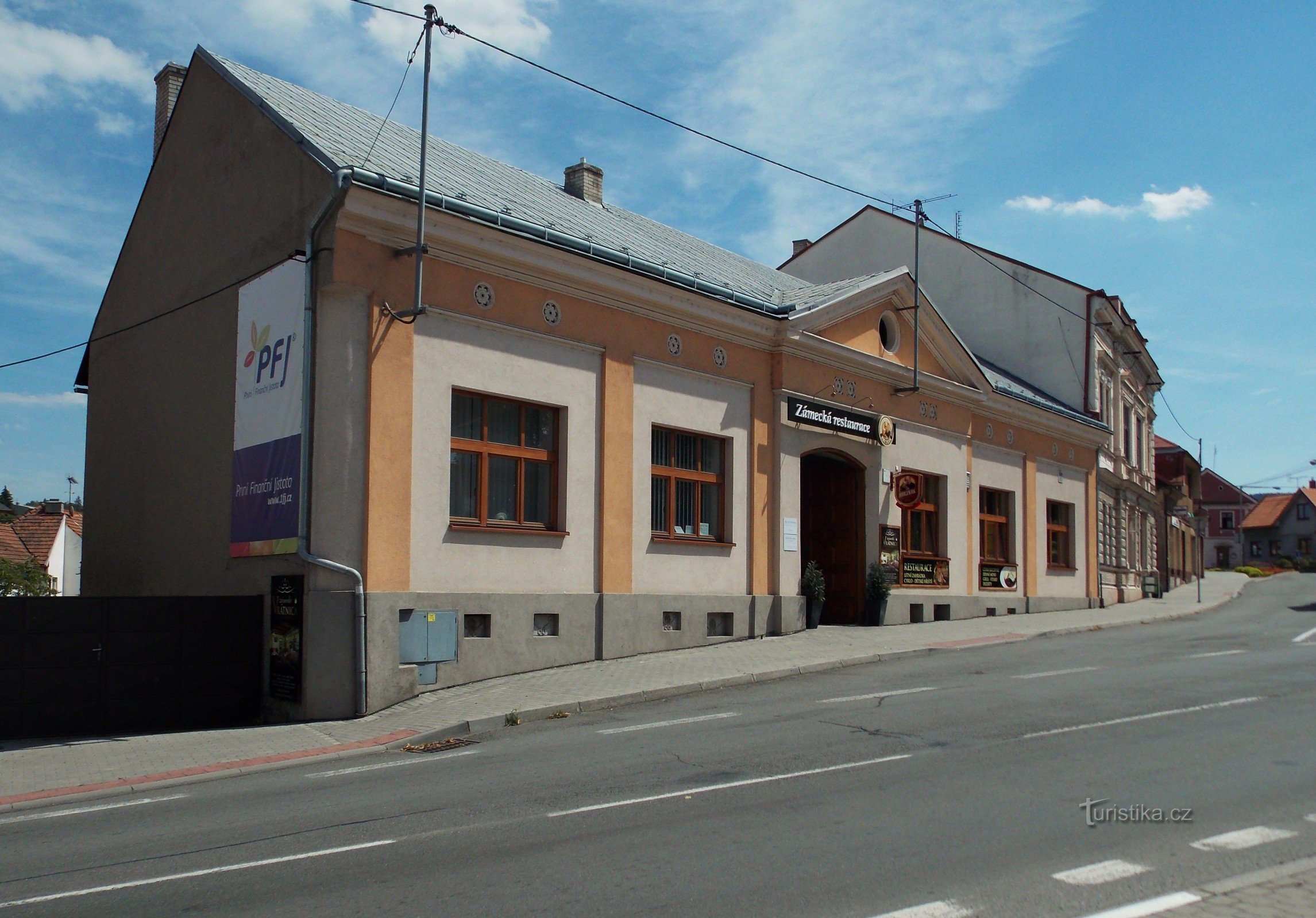 Restaurant Burgtorhaus in Vizovice