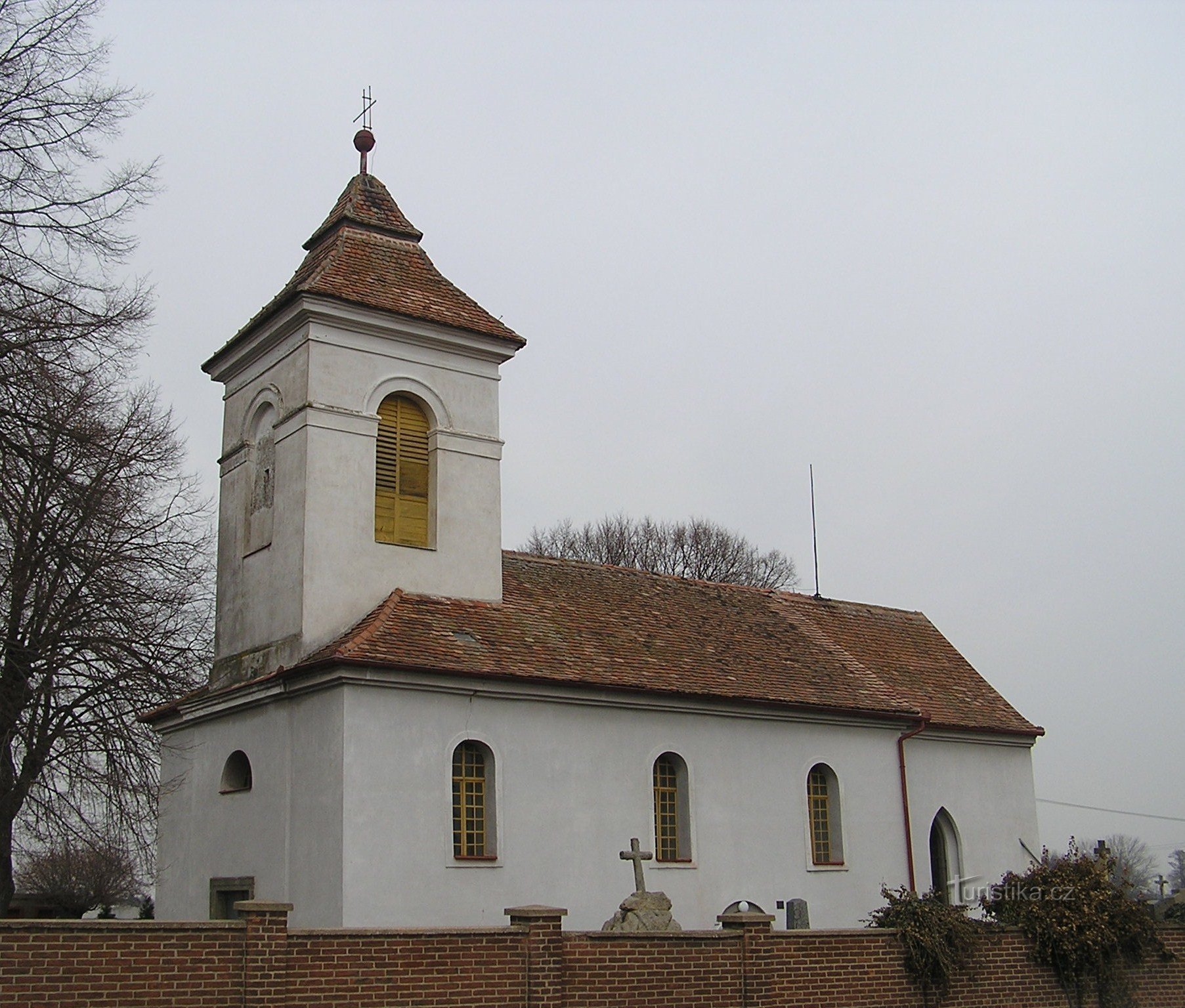 Řestoky - kostel sv. Václava