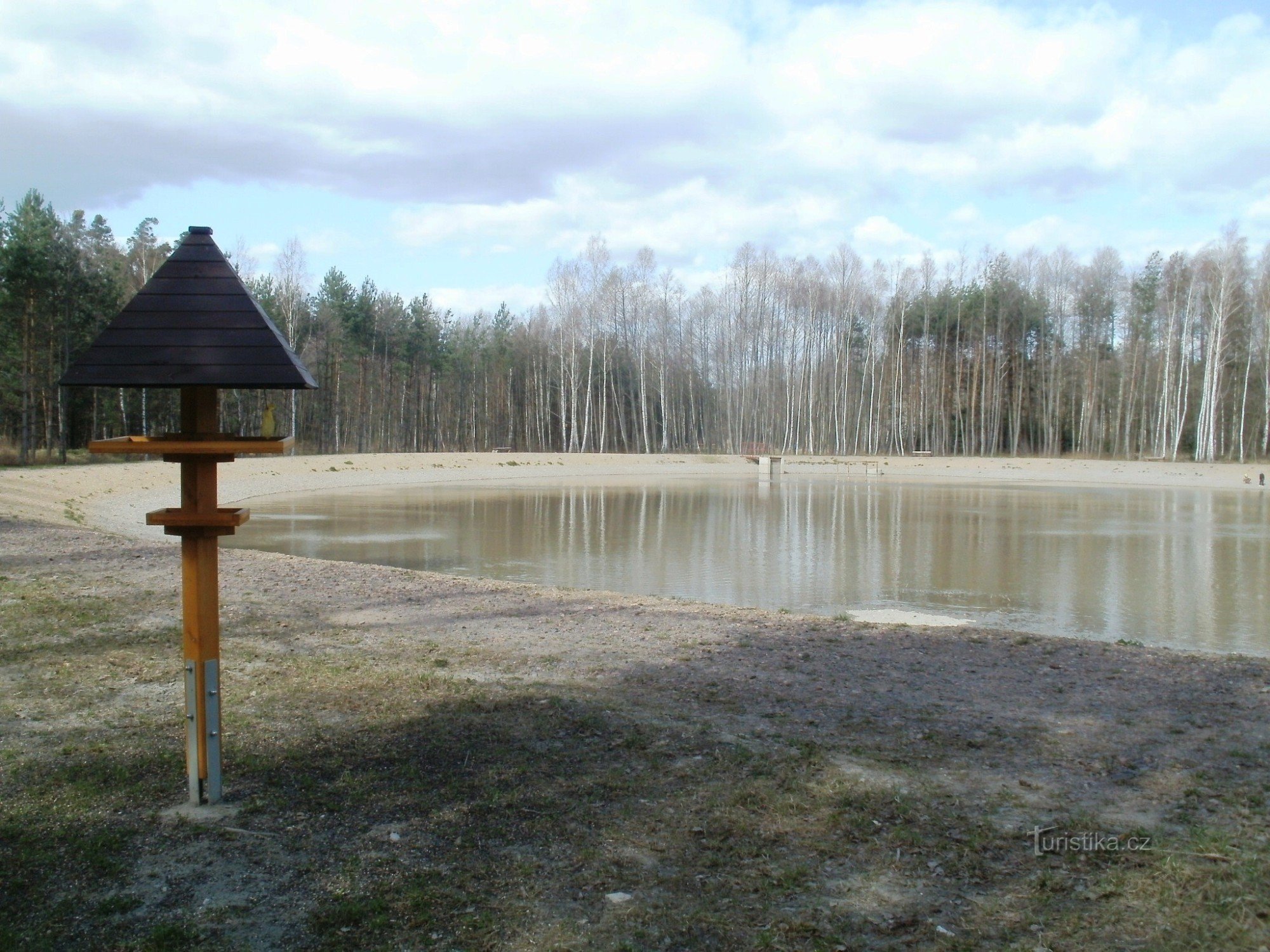 réservoir de rétention Češík - Hradecké lesy