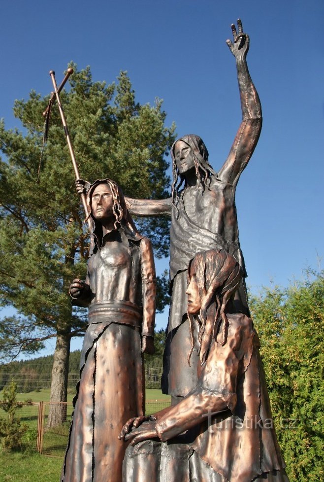 Retová - statue of the Resurrection of Jesus Christ